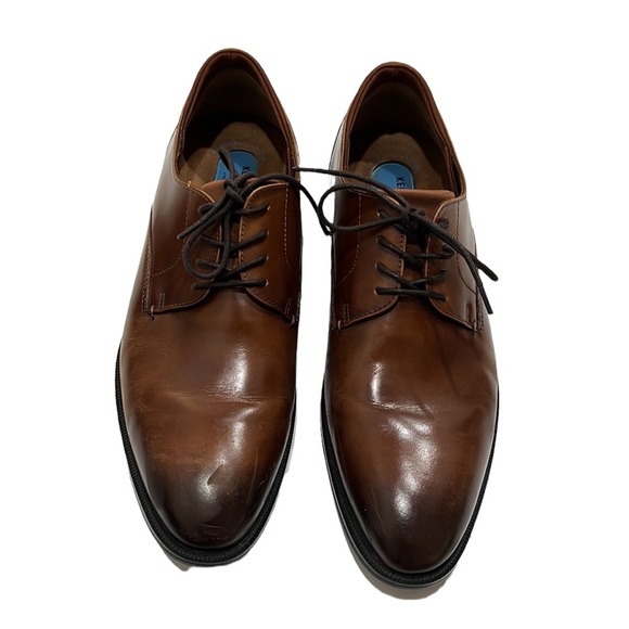 Kenneth Cole New York Futurepod Lace Up Plain Toe Oxfords Size 11.5 - Picture 3 of 15